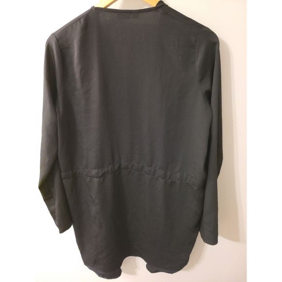 Flowy Black Cardigan - Picture 4 of 4